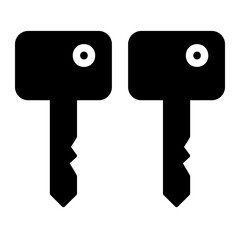 keys glyph icon