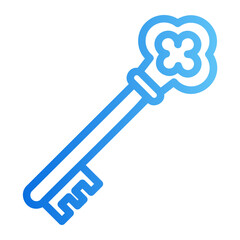 key gradient icon