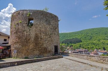 Bear Tower in Jajce, Bosnia and Herzegovina