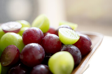 葡萄とマスカット