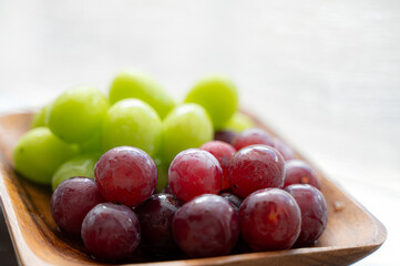 葡萄とマスカット