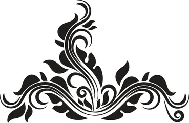 Fototapeta premium Indian Traditional and Cultural Rangoli, Alpona, Kolam, or Paisley vector line art. Bengal art India. for textile printing, logo, wallpaper 