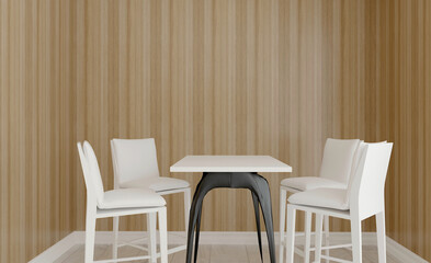 Modern meeting room. 3D rendering.