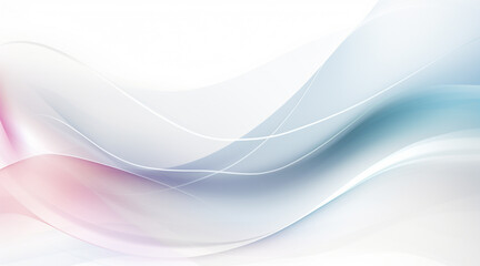 Obraz premium 優雅にうねるカラフルなグラフィック素材