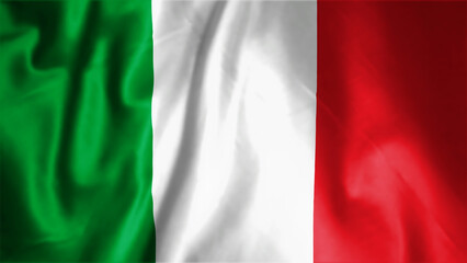 Flag of Italy, Fabric realistic flag, Italy Independent Day flag