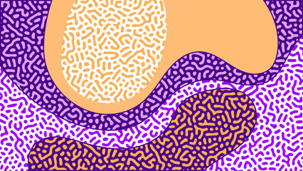 ILLUSTRATION BACKGROUND TURING ABSTRACT LINE PATTERN DESIGN PASTEL COLOR VECTOR GOOD FOR WALLPAPER, COVER,POSTER 