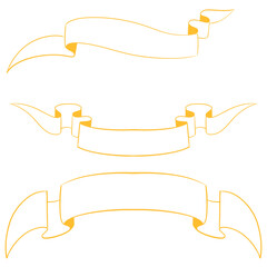 Tape golden art line