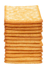 Cutout stack of crackers