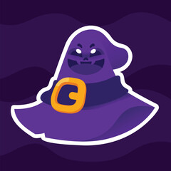 Halloween Witch Spooky Cute Illustration