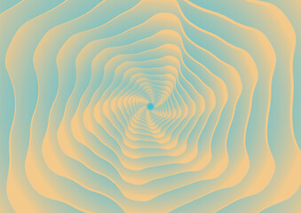 colorful geometric twirl pattern background design