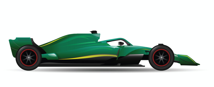 side car sport template vector