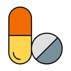 Pills Icon Design