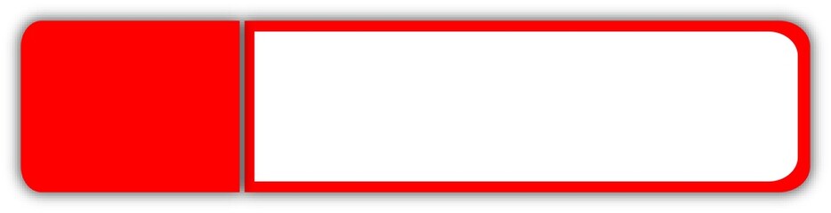 red card with a place for text