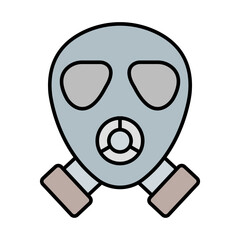 Gas Mask Icon Design
