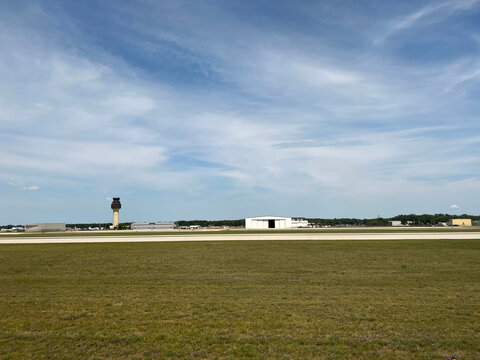 The Traverse City airport in Northern Michigan.  TVC