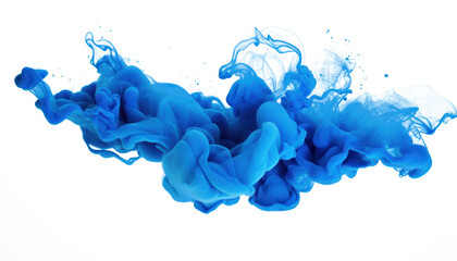 Blue Paint Cloud