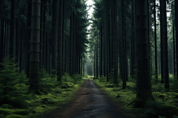 Obraz premium Path in the forest