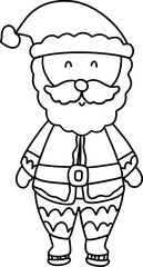  Christmas Santa - Cute Santa Claus for Festive Holiday Decorations