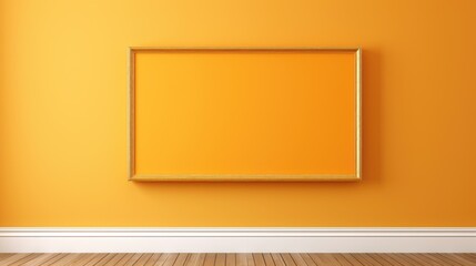 Picture frame on the wall