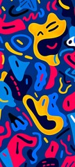Abstract background for iPhone made with Ai generative technology