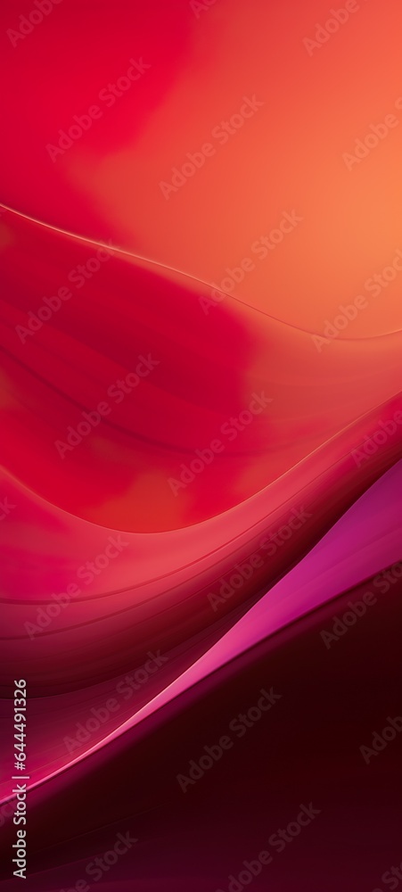 Wall mural wave abstract background for iphone made with ai generative technology