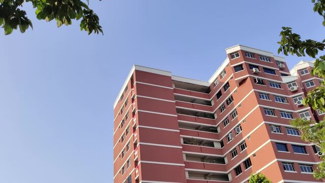 Singapore's HDB residential public housing.