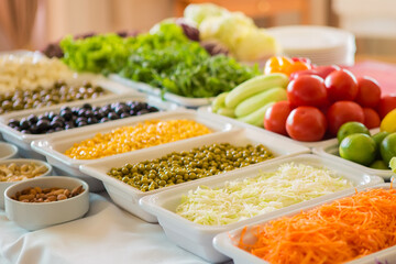 mixed vegetables background