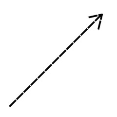 Simple black arrow