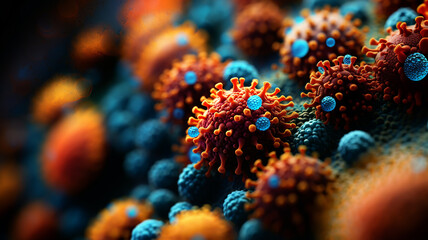 Structure of the Coronavirus VOC, photorealistic version