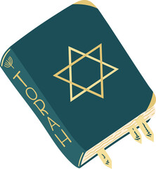 Torah. Jewish holy Torah book