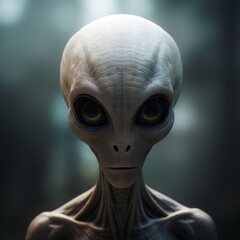 portrait of the alien