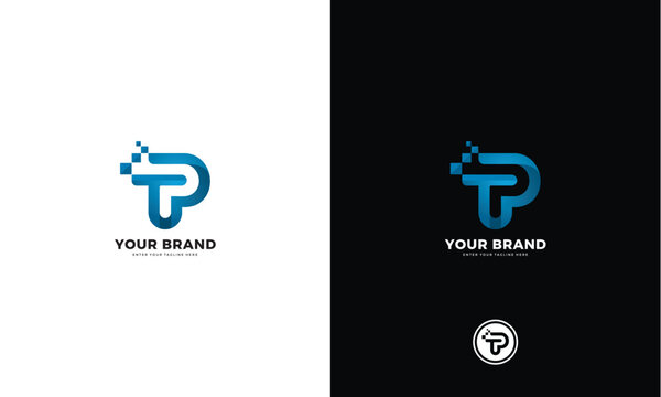 Professional Polygonal PT Letter Logo Design For Your Business - Brand  Identity