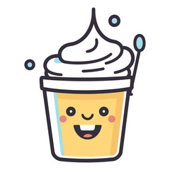 dessert vector illustration