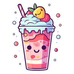 dessert vector illustration