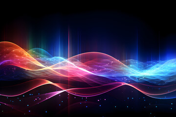 Abstract wave background. Element for design.