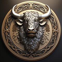 bull logo illustration