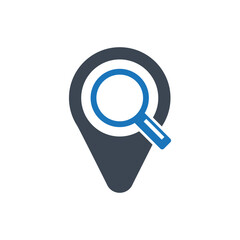 Location searching icon