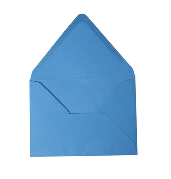 Blue envelope PNG no background