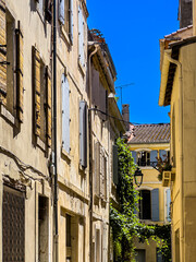 Fototapeta na wymiar Old-world Beauty: Strolling through Arles' Enchanting Village Streets