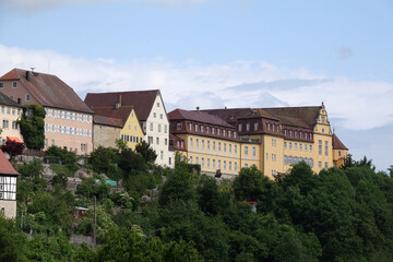 Fototapeta na wymiar Schloss in Kirchberg an der Jagst