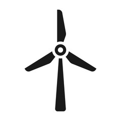 Wind energy icon. Illustration