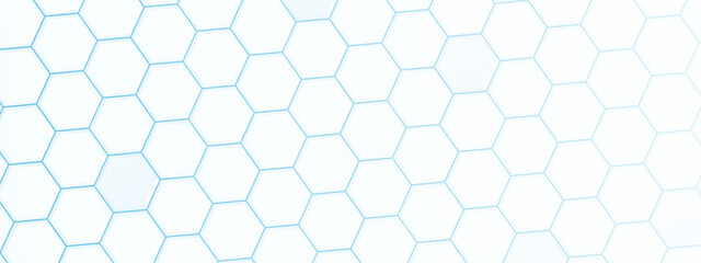abstract white hexagon background design a white honeycomb grid pattern. . geometric background.