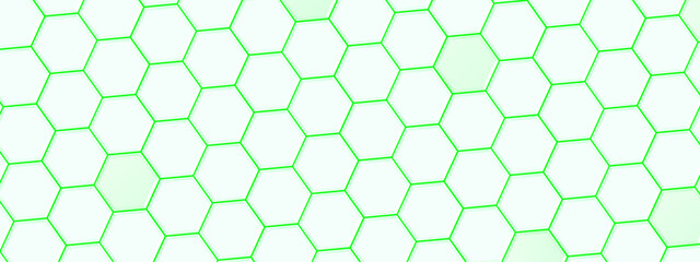 abstract white hexagon background design a white honeycomb grid pattern. . geometric background.