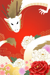 辰年の年賀状_縦_赤3
