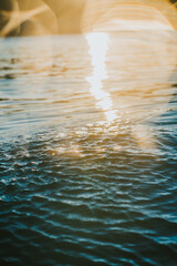 sunset on the sea textures