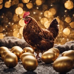gallina dalle uova d'oro - 644538379