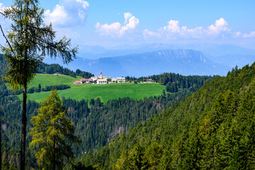 Santuario di Pietralba, Dolomiti,  Nuova Ponente, Ponte San Pietro