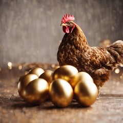gallina dalle uova d'oro - 644538517