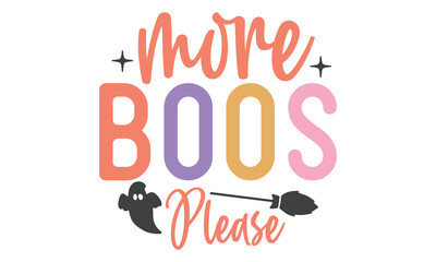 More boos please