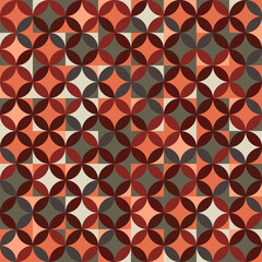 seamless pattern abstract background with squares geometric colorful vector svg illustration dark fire